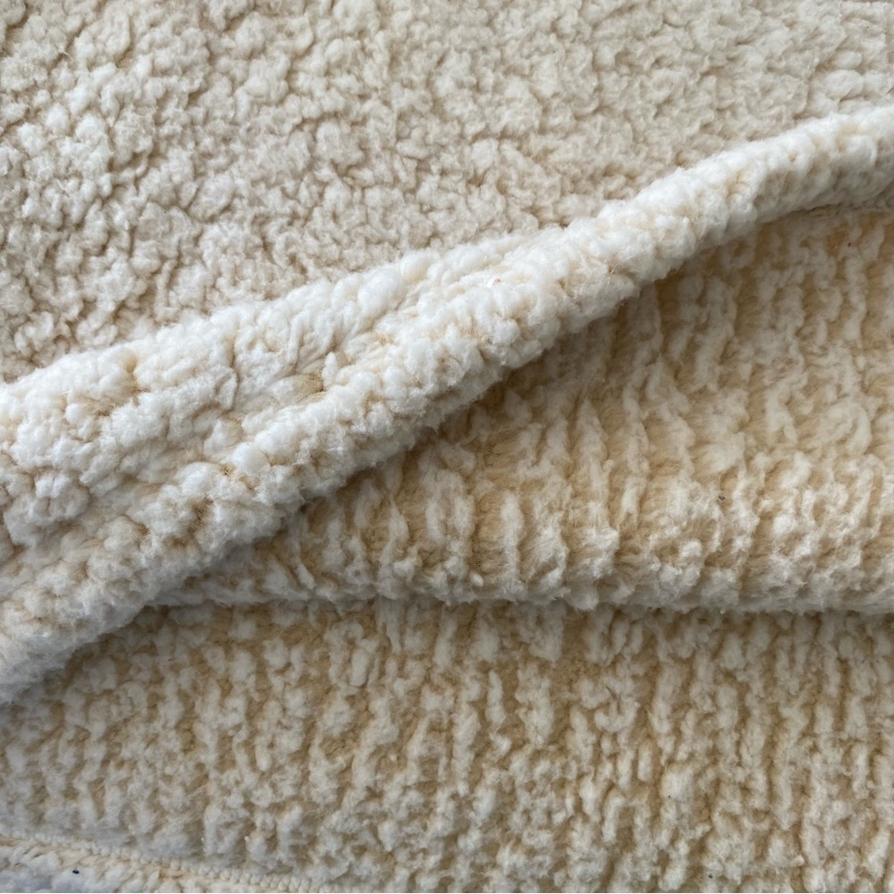 TIME & TRU Top Faux Sherpa Oatmeal Heather Women's Plus Size 2X (20W-22W) - Picture 6 of 12